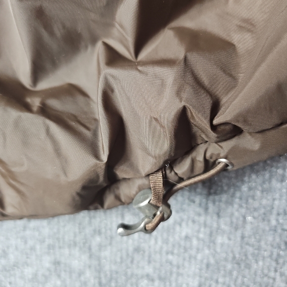 Lands End Women's Winter Puffer Coat Down/Feather insulation Brown - Picture 9 of 10